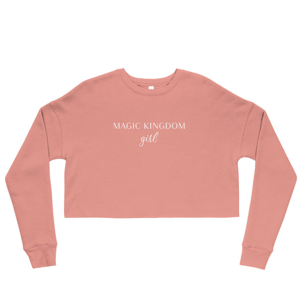 Magic Kingdom Girl Crop Sweatshirt