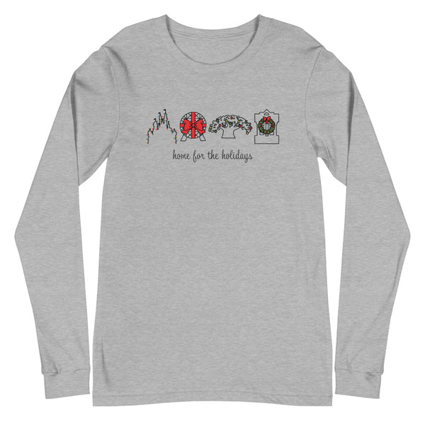 Home for the Holidays Unisex Long Sleeve Tee