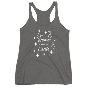 Home is Where the Castle Is Racerback Tank