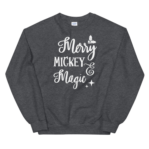 Merry Mickey Magic Unisex Sweatshirt