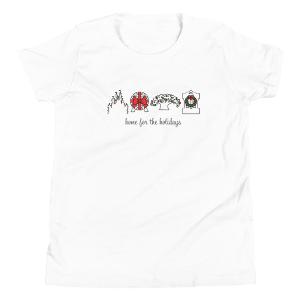 Home for the Holidays Youth Short Sleeve T-Shirt