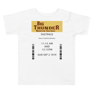 Big Thunder Toddler Short Sleeve Tee
