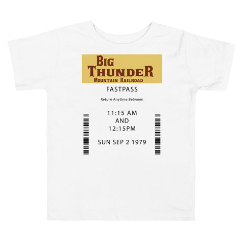 Big Thunder Toddler Short Sleeve Tee
