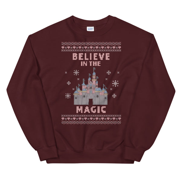 Believe in the Magic Disneyland Unisex Sweatshirt