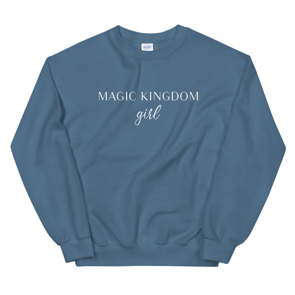Magic Kingdom Girl Unisex Sweatshirt