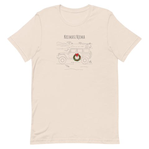 African Safari Christmas Unisex T-Shirt