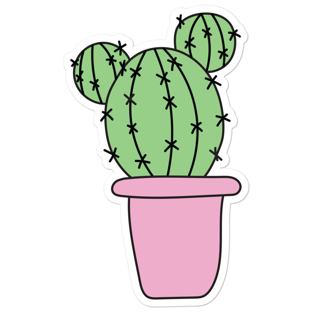 Mickey Cactus Sticker