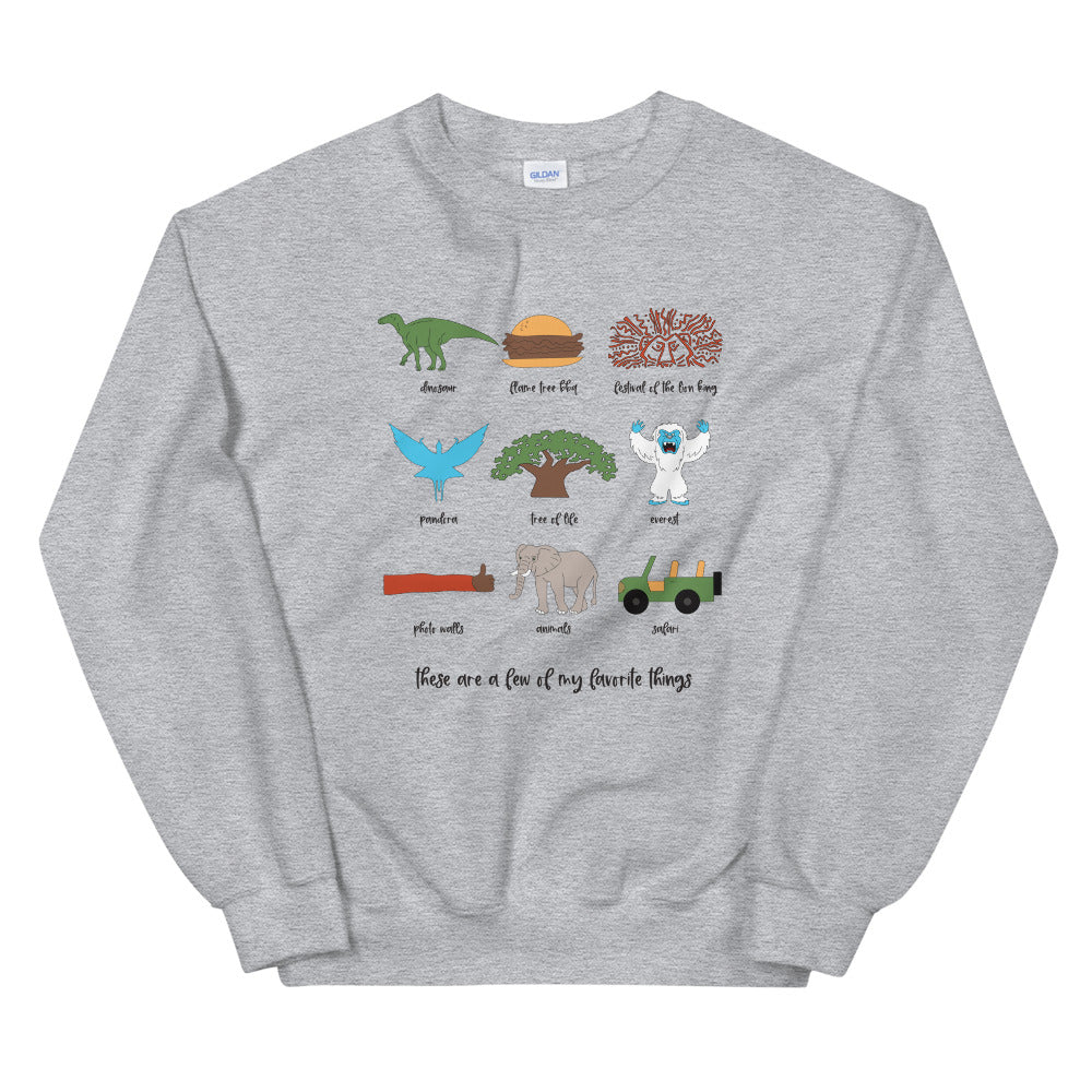Animal Kingdom Favorites Unisex Sweatshirt