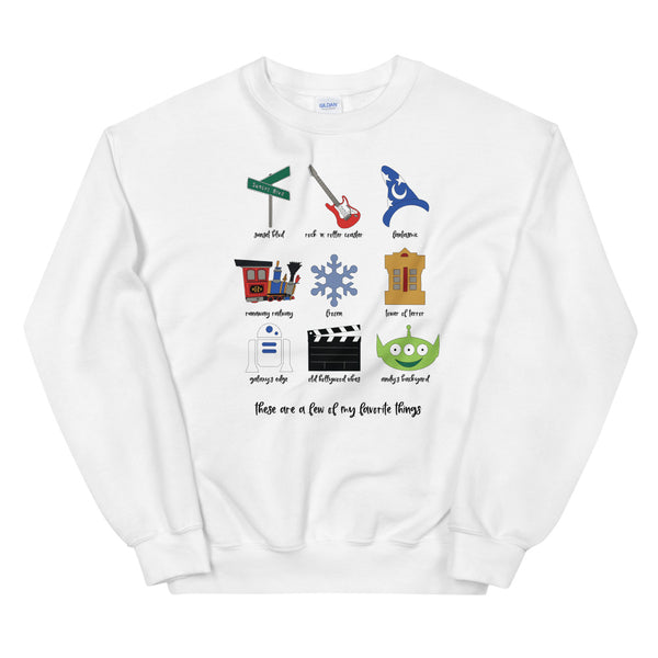 Hollywood Studios Favorites Unisex Sweatshirt